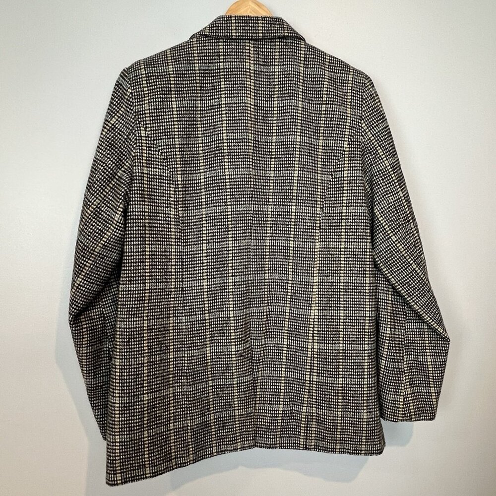 Rails Cody Houndstooth Check Double Breasted Blaz… - image 7